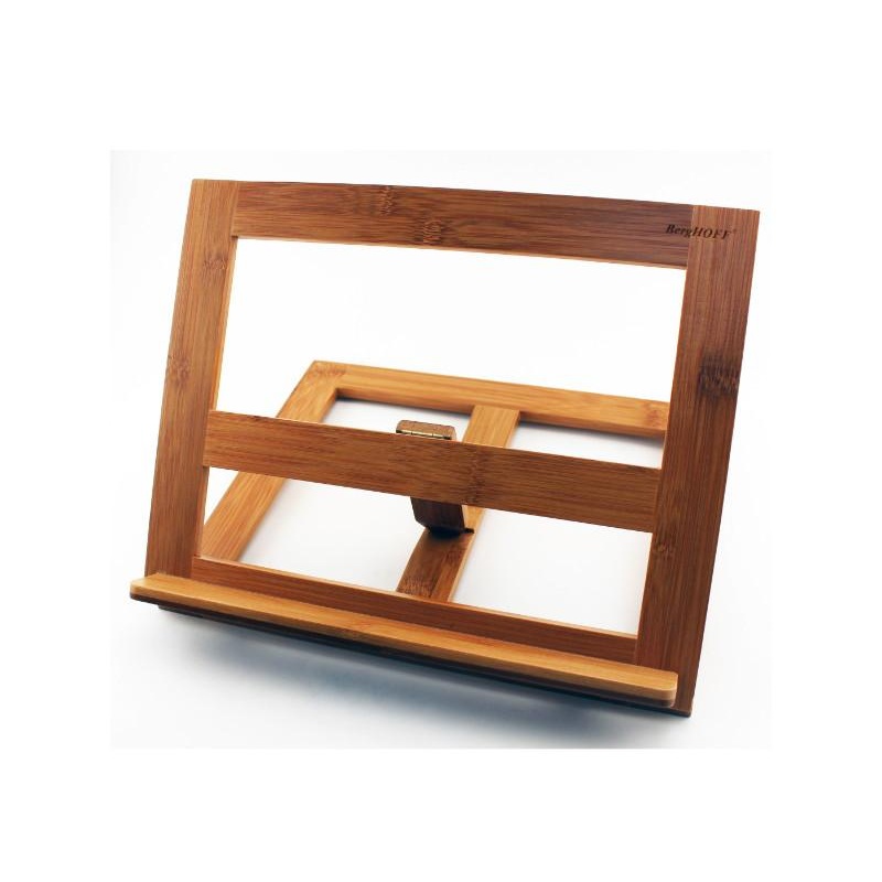 BergHOFF Bamboo Adjustable Cookbook Holder, 10.25″