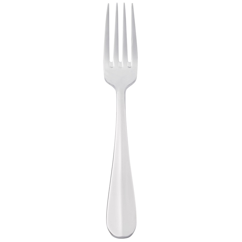 Bon Chef S106 Monroe 8 1/8″ 18/10 Stainless Steel Extra Heavy European Size Dinner Fork – 12/Pack