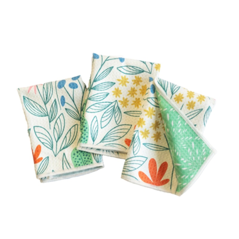 Mighty Mini Towels (Set of 3) – Papyrus Cream New Bloom