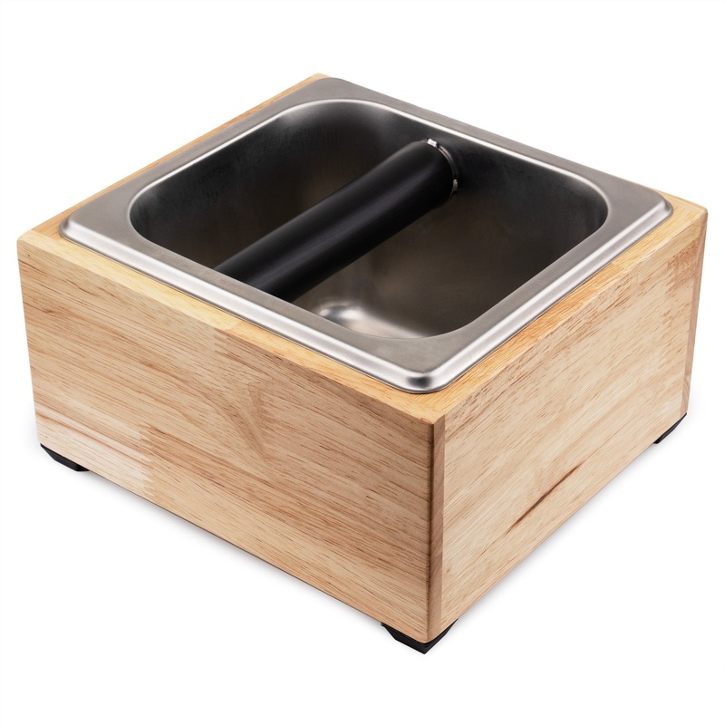Revolution Basic Wood Knock Box Set with Closed Bottom