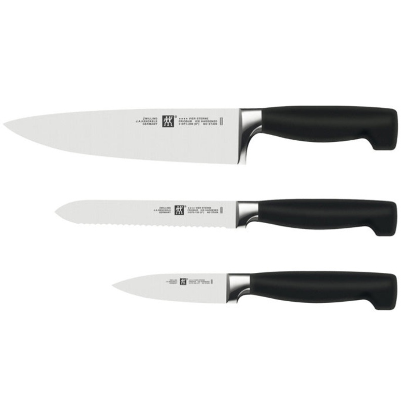 Zwilling J.A. Henckels Four Star 3Pc Starter Set