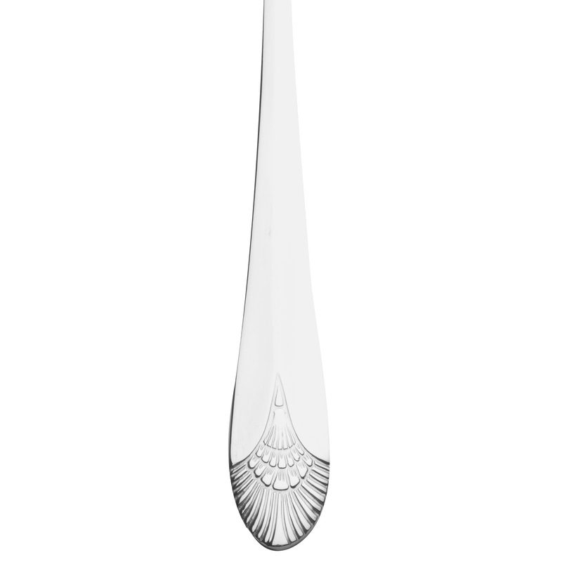 Acopa Monaca 7 3/8″ 18/8 Stainless Steel Extra Heavy Weight Iced Tea Spoon – 12/Pack