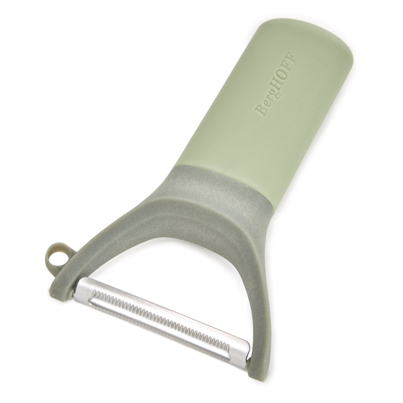 BergHOFF Balance Stainless Steel Serrated Y-Peeler 5″, Recycled Material