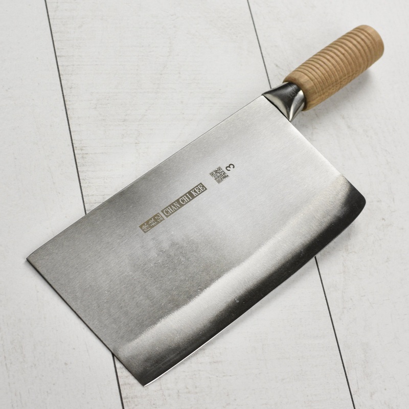 CCK BBQ Chopper 9.4″ Carbon Steel Meat Cleaver, Polished