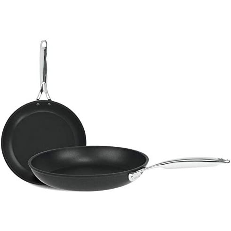 Cristel Castel’Pro Ultralu – 2 Pc. Non-Stick Frying Pan Set