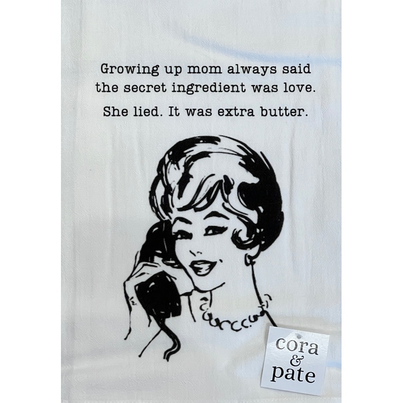 Extra Butter Flour Sack Towel