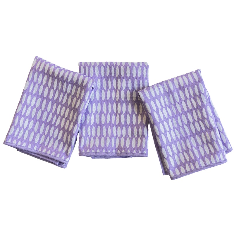 Mighty Mini Towels (Set of 3) – Lilac Beans