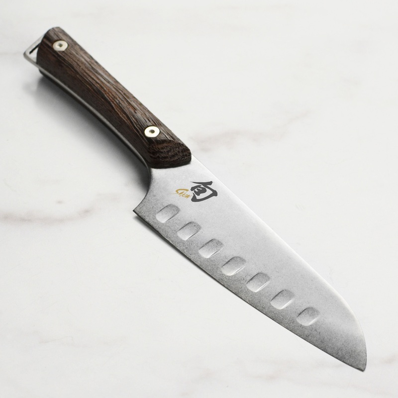 Shun Kanso 5.5″ Hollow Edge Santoku Knife