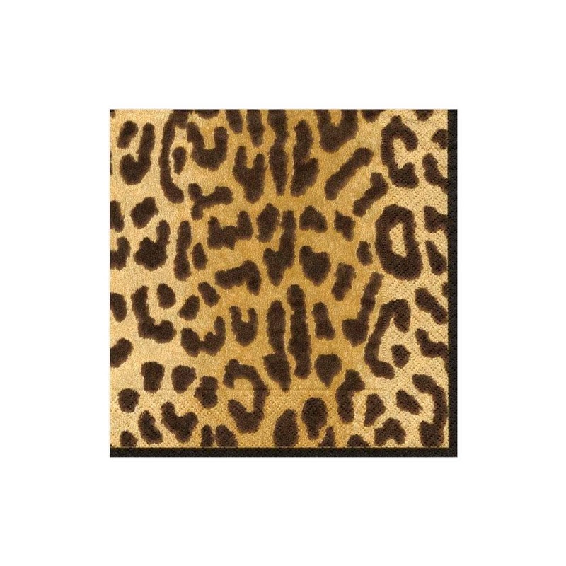 Caspari Zanzibar Paper Cocktail Napkins – 20 Per Package