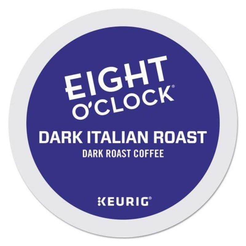 Eight O’Clock Coffee Dark Italian Roast K-Cup Coffee – 24 Count Box