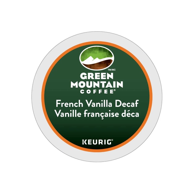 Green Mountain Decaf French Vanilla K-Cup Pods (Box of 24)