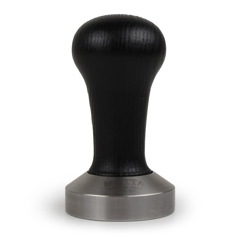 Motta Flat  51mm Coffee Tamper Black Wood Handle – 8180/B