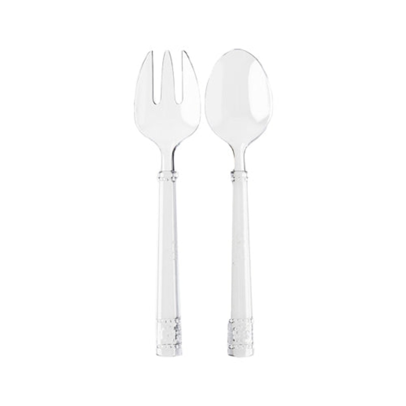 Juliska Isabella Acrylic Salad Servers Set 2pc