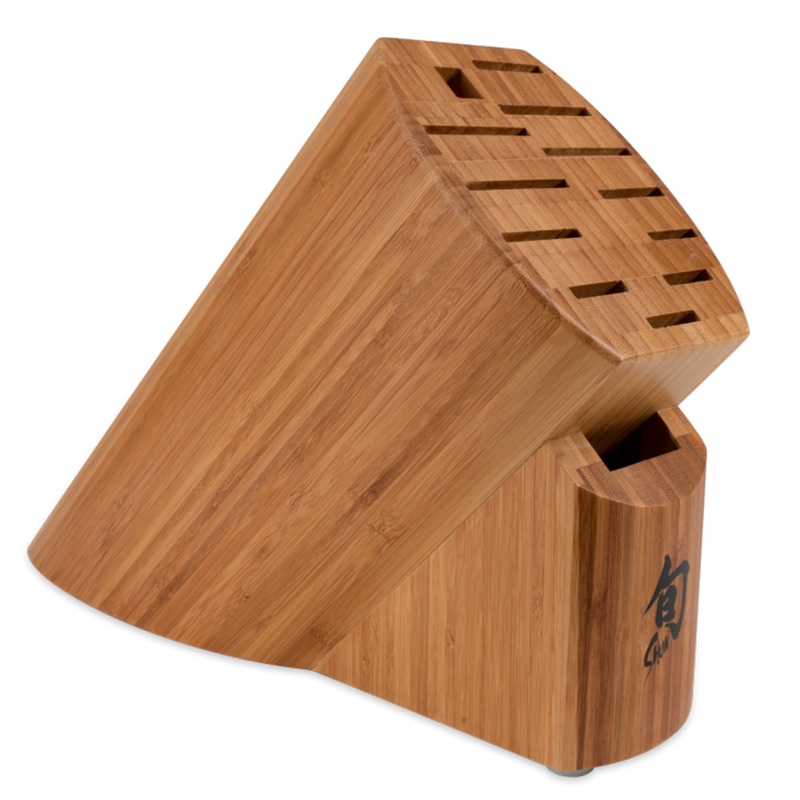 Shun 13Slot Bamboo Knife Block