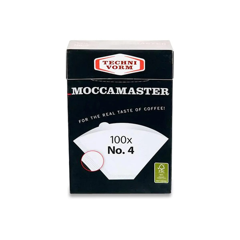 Technivorm Moccamaster #4 White Paper Coffee Filters 85022