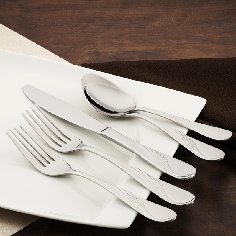 Walco 2106 Goddess 7″ 18/10 Stainless Steel Extra Heavy Weight Salad Fork – 12/Pack
