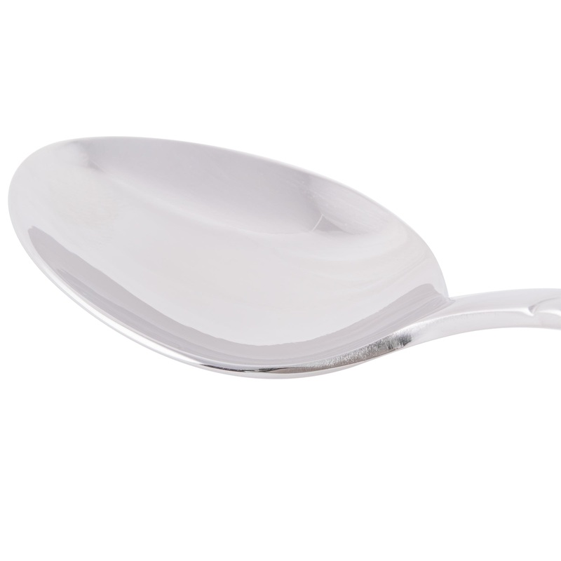 World Tableware 980 002 Neptune 7 1/8″ 18/8 Stainless Steel Extra Heavy Weight Dessert Spoon – 12/Pack