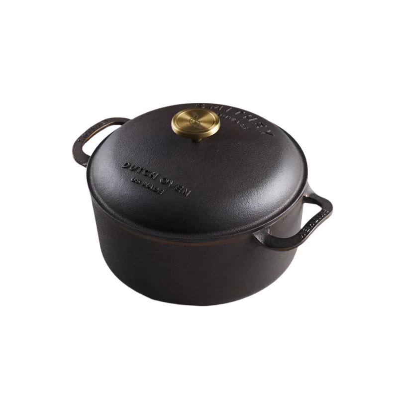 Cast Iron Dutch Oven, 5.5 QT