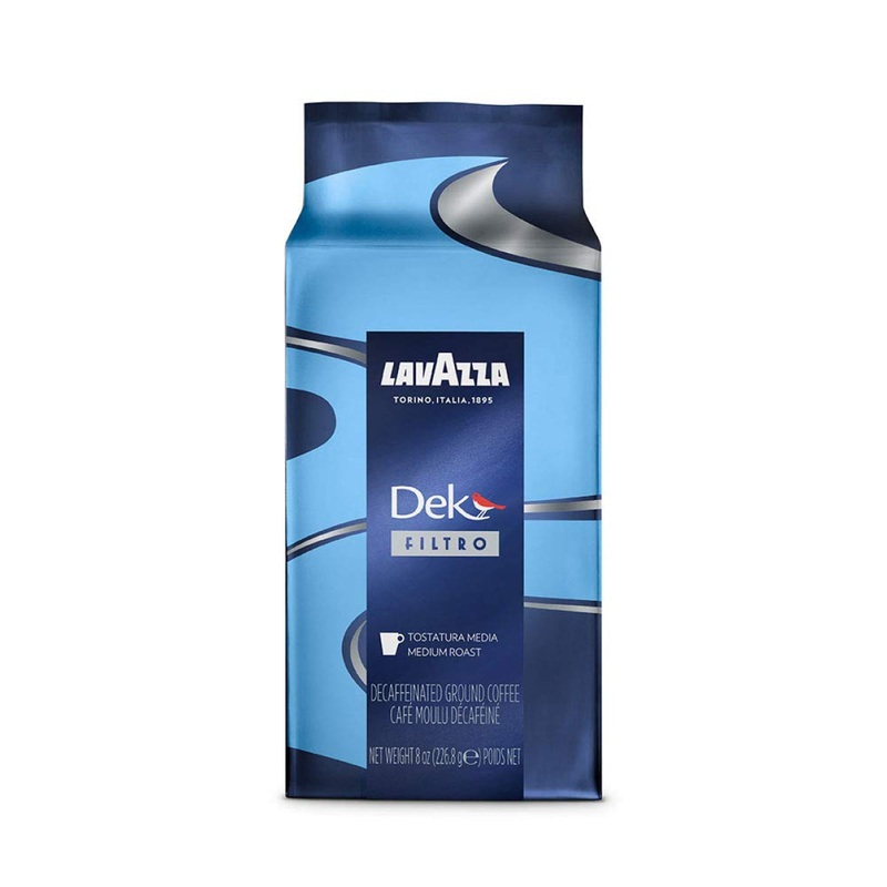 Lavazza Dek Decaf Filter Coffee – Ground – 8 Oz