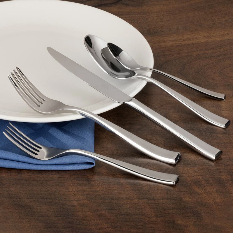 Walco 83051 Baypoint 8″ 18/0 Stainless Steel Heavy Weight Table Fork – 12/Pack