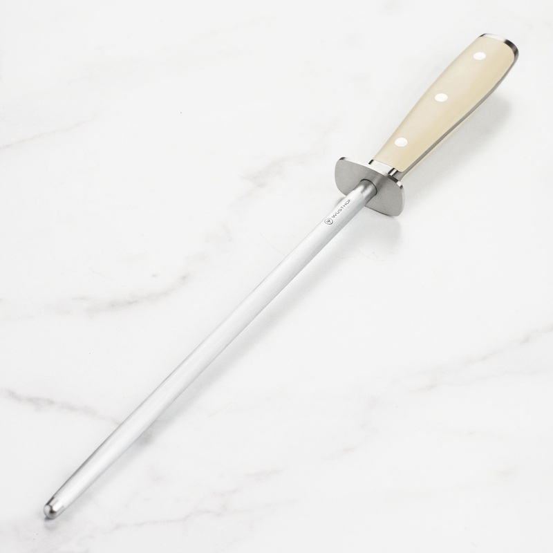 Wusthof Classic Ikon Creme 10″ Premium Honing Steel