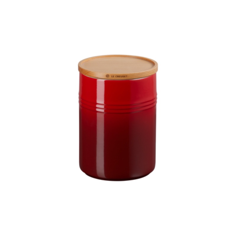 Le Creuset – Scandinavia Storage Canister with Wood Lid