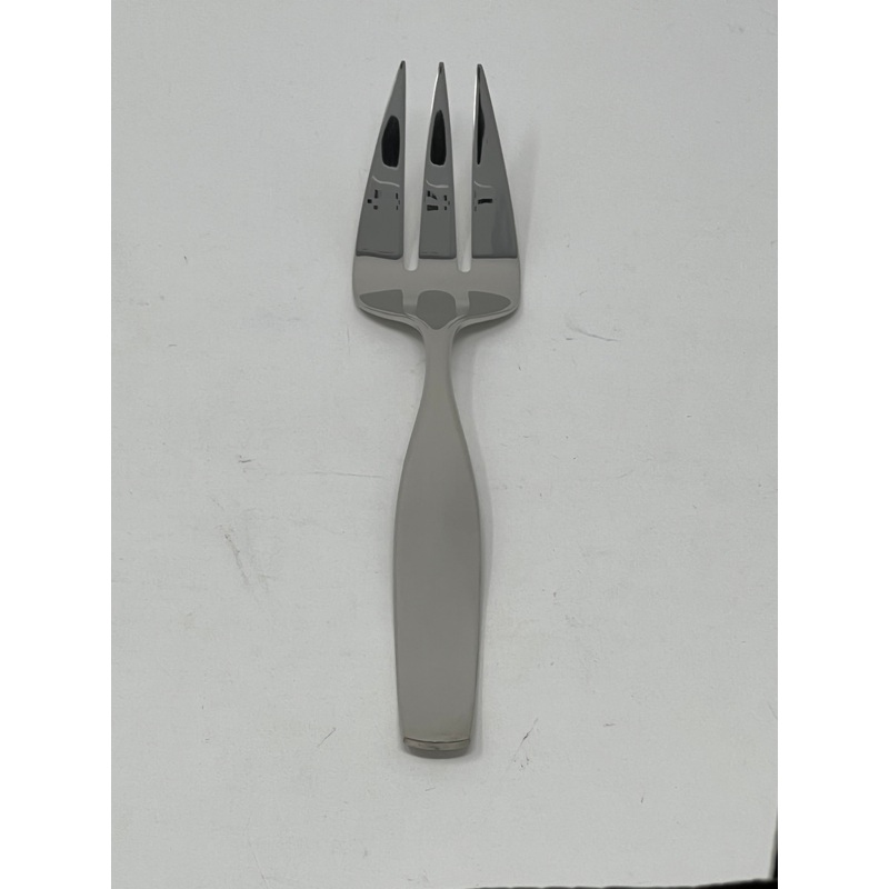 Reed & Barton Alden Serving / Meat Fork 18/10 Stainless 8 7/8″