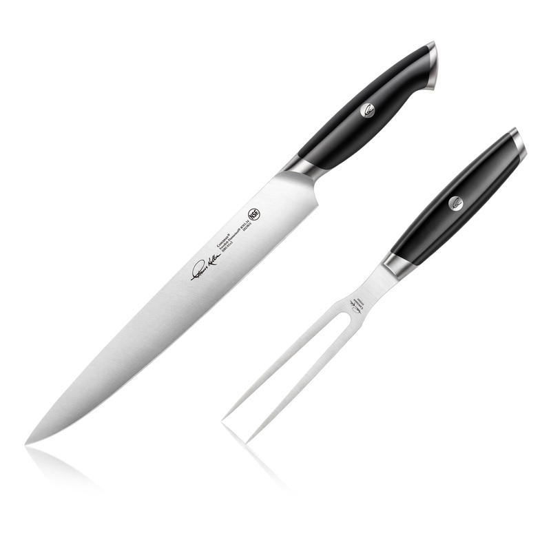 Thomas Keller Signature Collection 2-piece Carving Set, Black