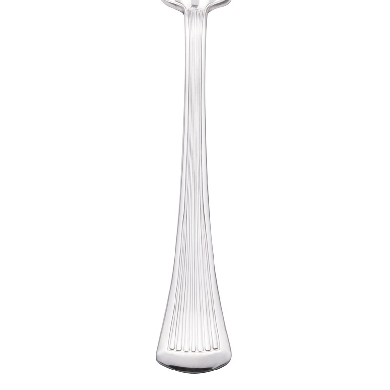 Walco 18051 Bosa Nova 8 1/4″ 18/0 Stainless Steel Heavy Weight European Table Fork – 12/Pack