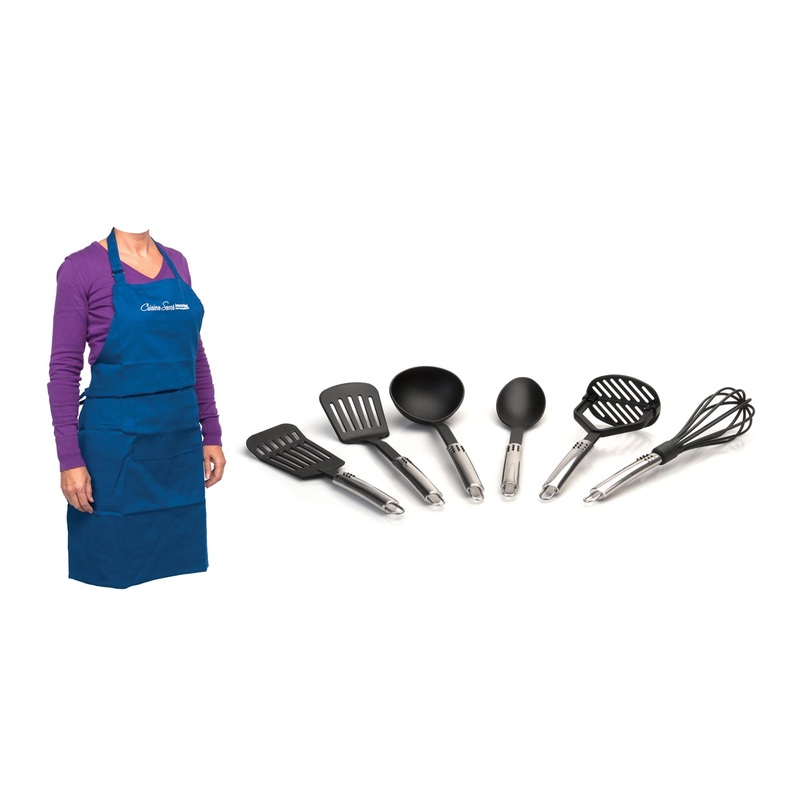 BergHOFF Munich 7Pc Nylon Utensils with Apron