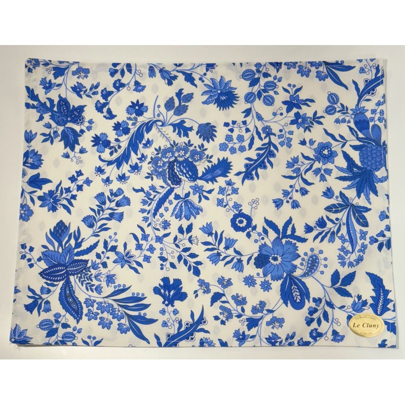 Le Cluny- Provence Versailles White & Blue Placemat