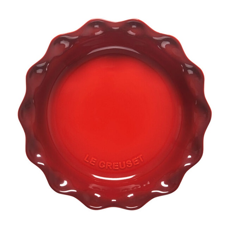 Le Creuset – 9″ Heritage Pie Dish – Cerise