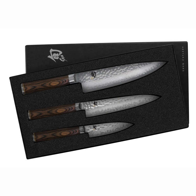 Shun Premier – 3 Pc. Starter Knife Boxed Set