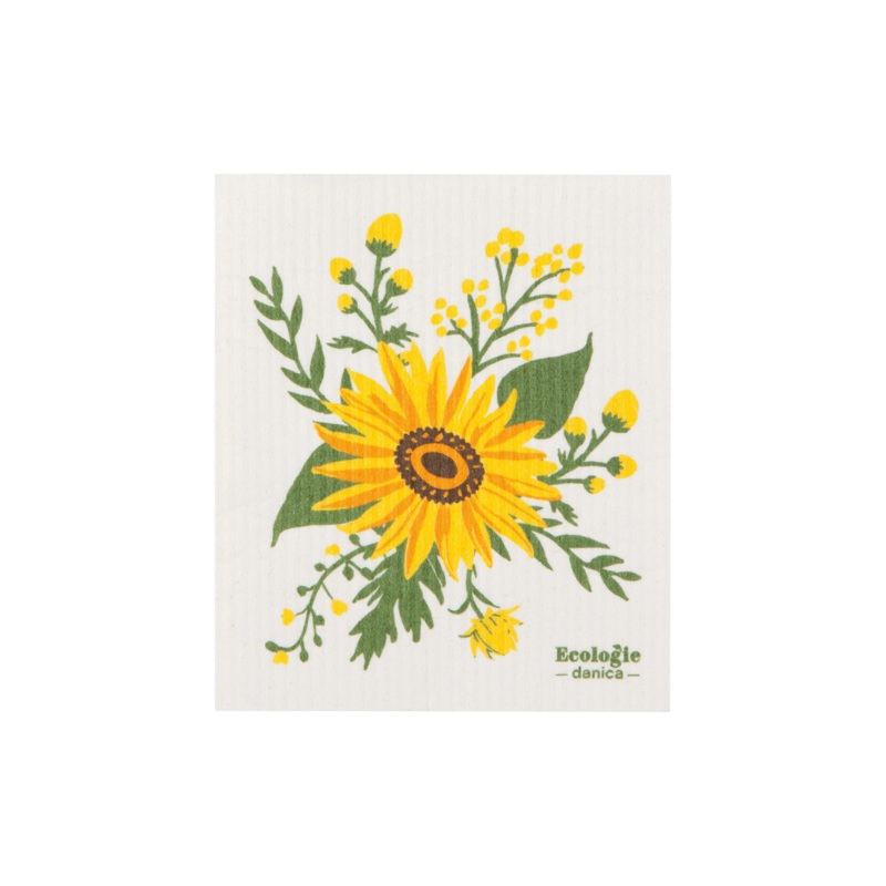Swedish Sponge Cloth – Sunflower Splendor