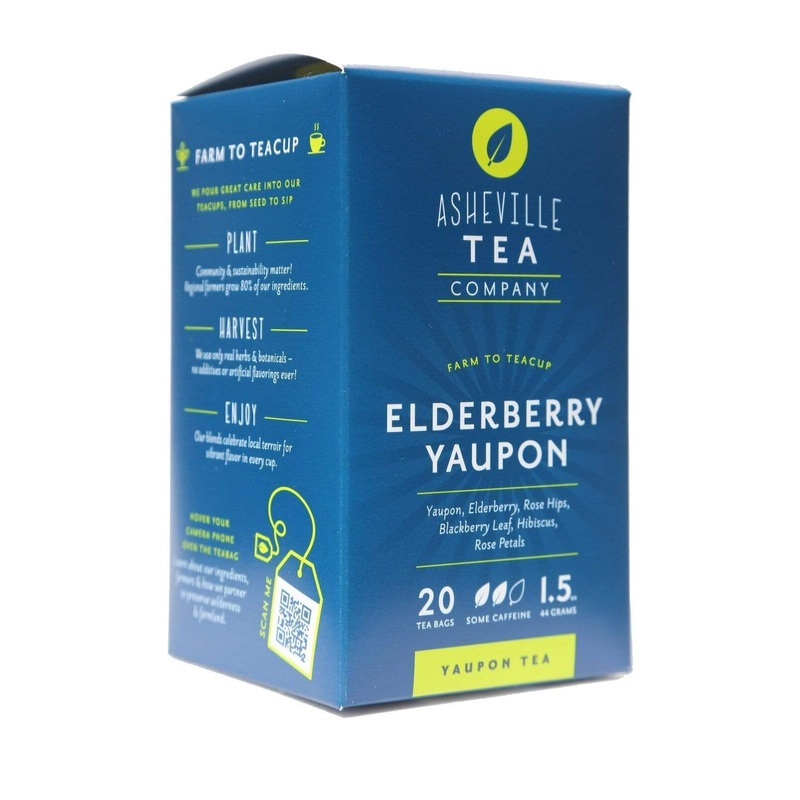 Asheville Tea Company Elderberry Yaupon Tea
