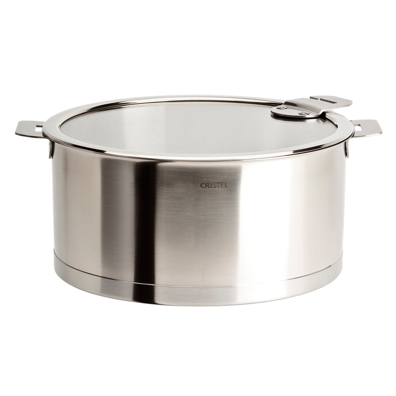 Cristel Strate Removable Handle – 5.5 Qt. Stew Pan w/Lid