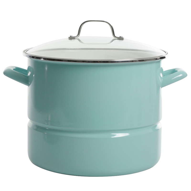 Kenmore Broadway 16-Quart Stock Pot w/ Steamer Insert