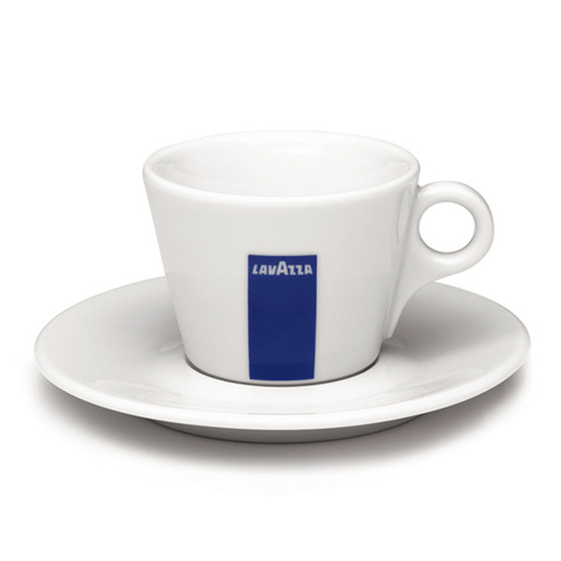 Lavazza Logo Cappuccino Cup and Saucer Set