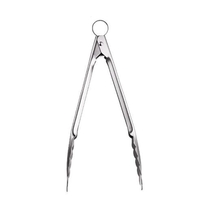 Cuisipro 9in Stainless Steel Locking Tongs
