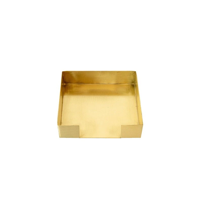 Hester & Cook Brass Napkin Holder