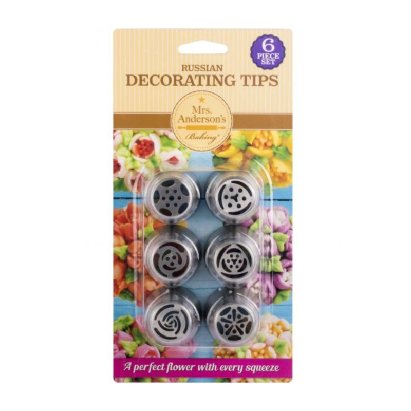 HIC Mrs. Anderson’s Baking Russian Pastry Decorating Tips