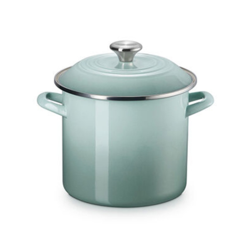 Le Creuset Stockpot 8 qt – Sea Salt