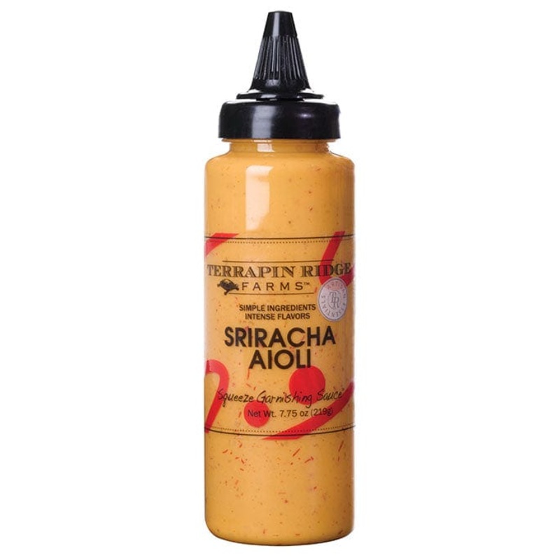 Terrapin Ridge Farms Sriracha Aioli Garnishing Squeeze 7.75 oz