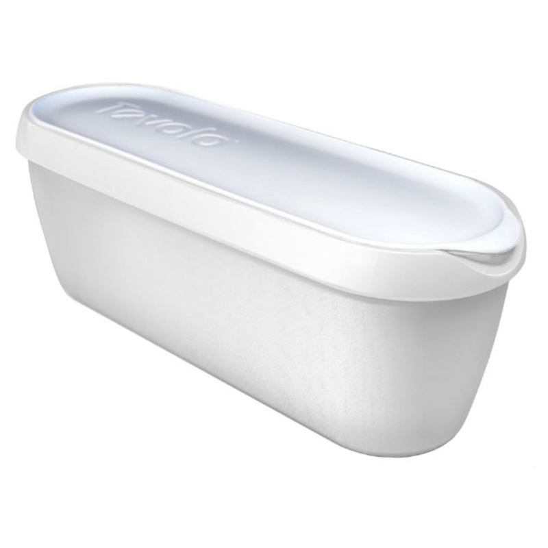 Tovolo White Glide-A-Scoop Ice Cream Tub – 1.5 Quart