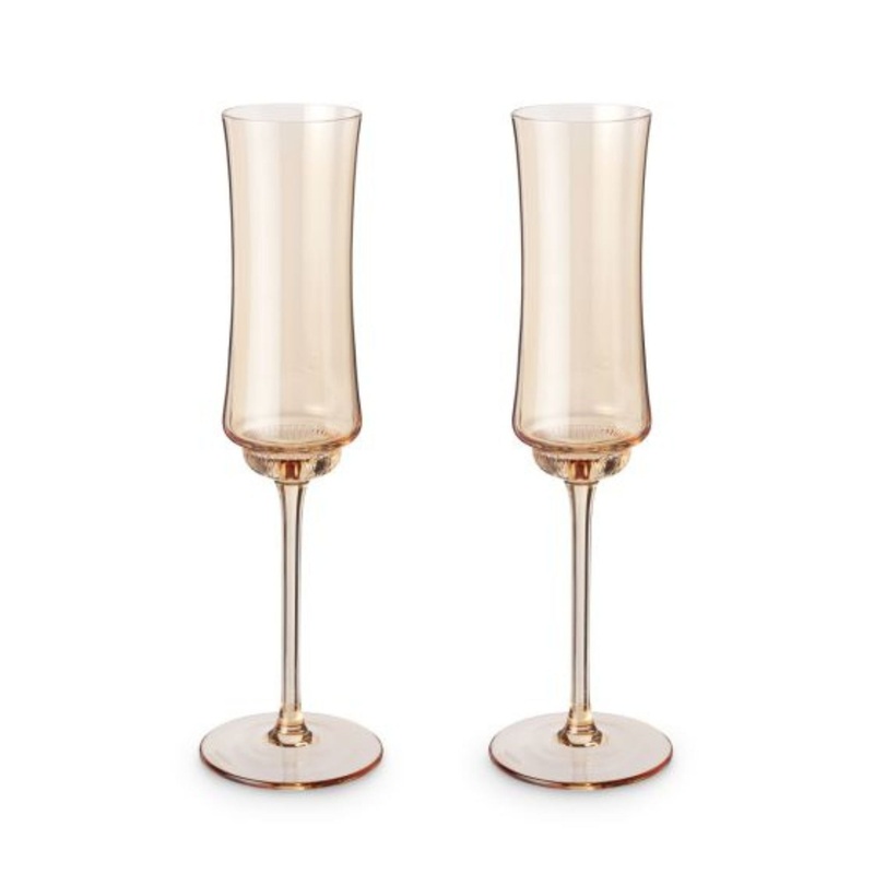 Tulip Champagne Flutes – 2 Pc Set