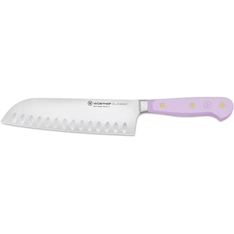 Wusthof Classic Purple Yam – 7″ Santoku Knife w/Hollow Edge