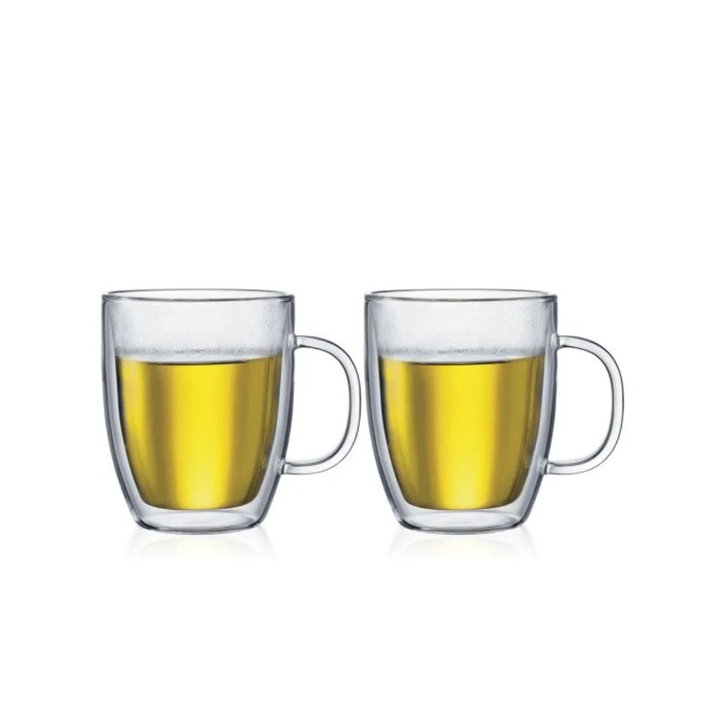 Bodum Jumbo Large 15oz Double Walled Glasses (Set of 2)