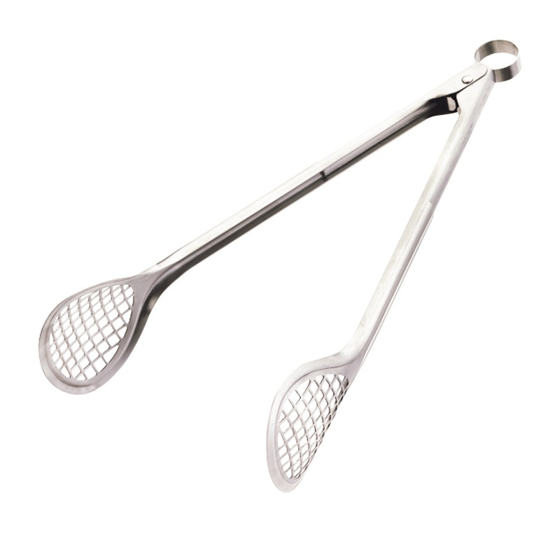 Cuisipro Grill Fry Tongs Wide Kitchen Tong Stainless Steel 747189