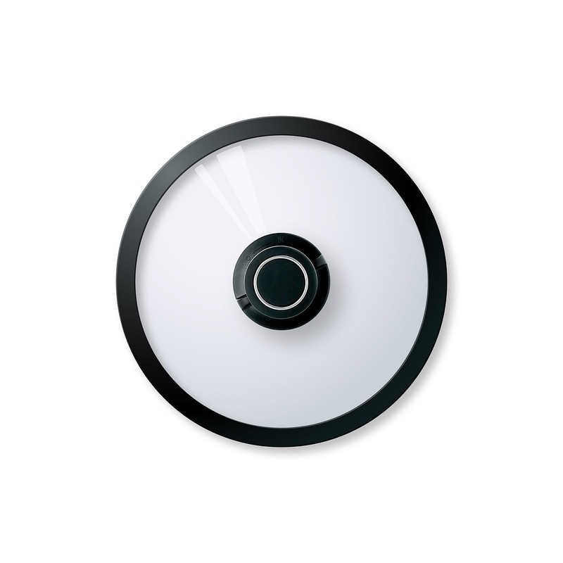 Frieling Black Cube Cookware Lid with Silicone Edges, 8-Inch