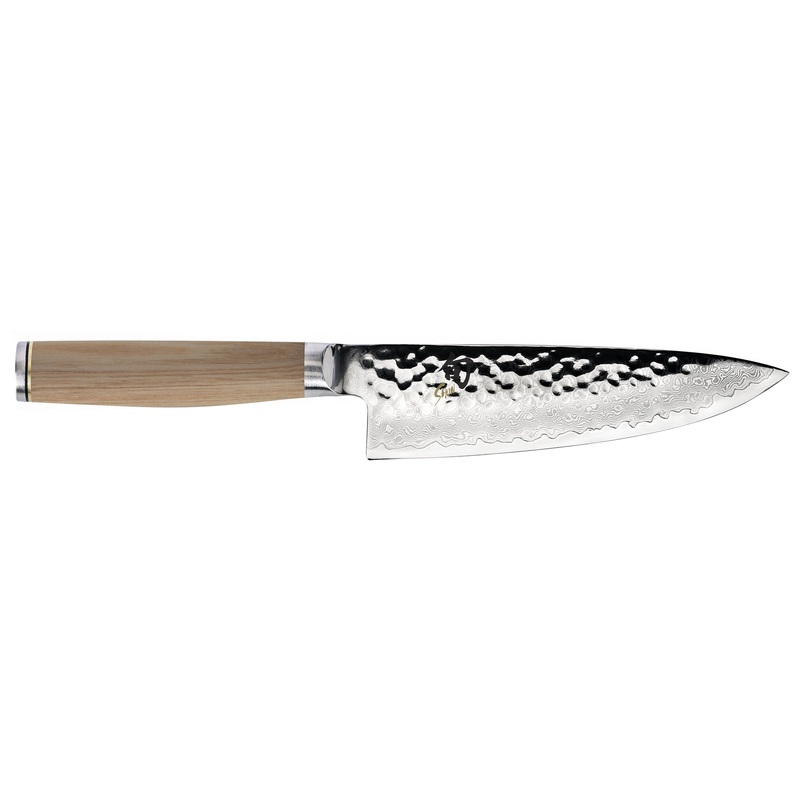 Shun Premier Blonde Damascus Steel Chef’s Knife, 6-Inches